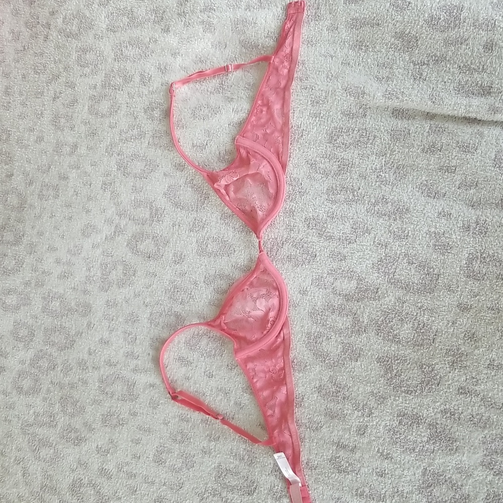 Sexy Pink Lace Bra from Victoria's Secret